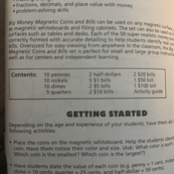 Big money, magnetic coins, and bills - Picture 3 of 9